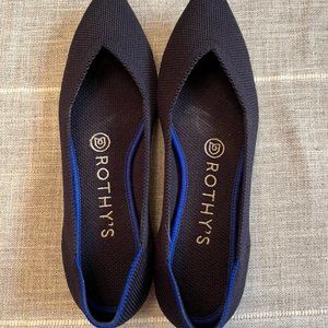 Rothy's size 6, dark blue. Amazing condition.